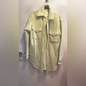 Aritzia Wilfred Ganna jacket XS tall yellow